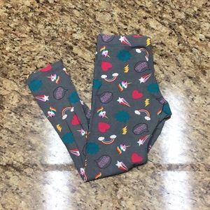 Girls Leggings Graphic. Used. 3 for $9.